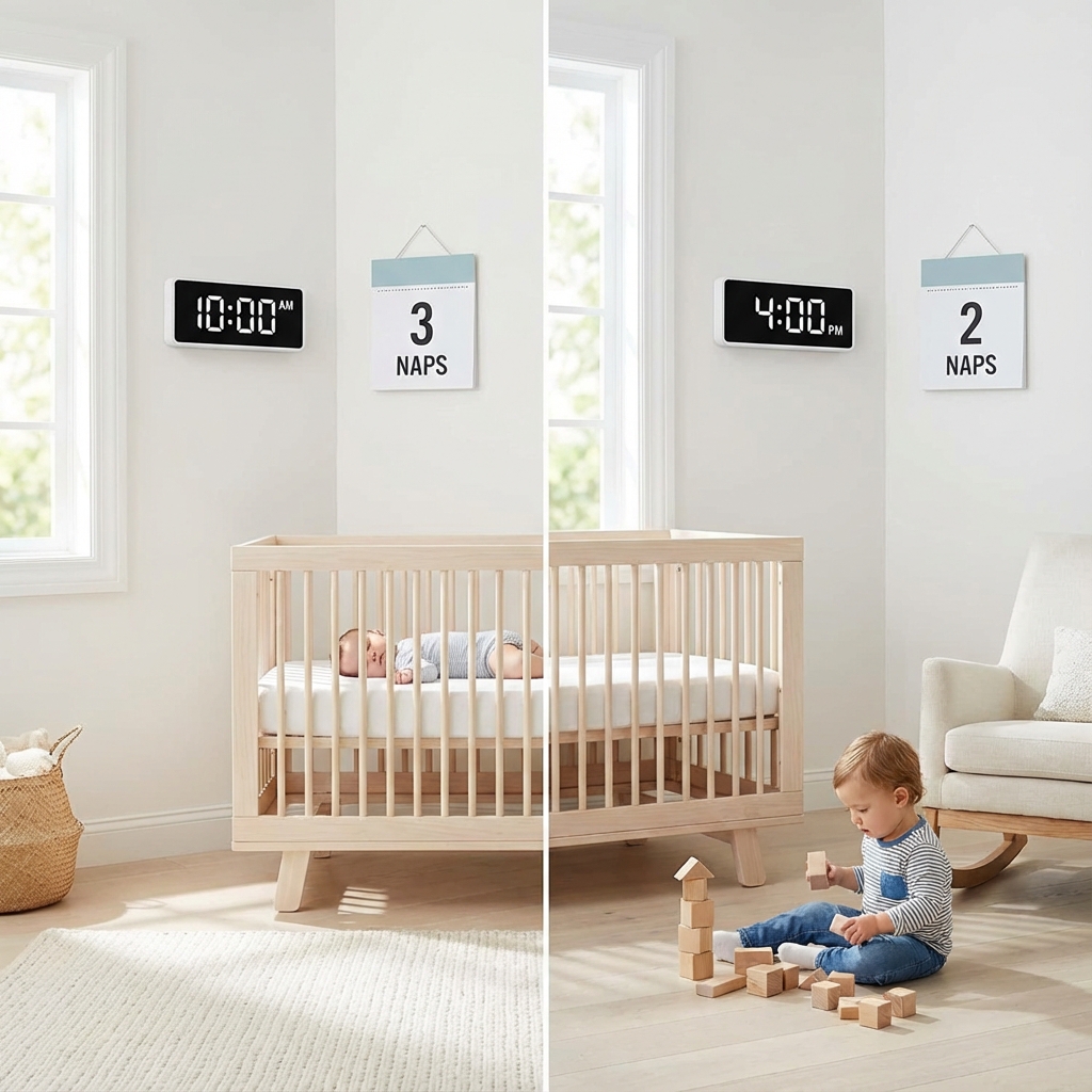 Vom 3- auf den 2-Schläfchen-Plan: Der sanfte Übergang