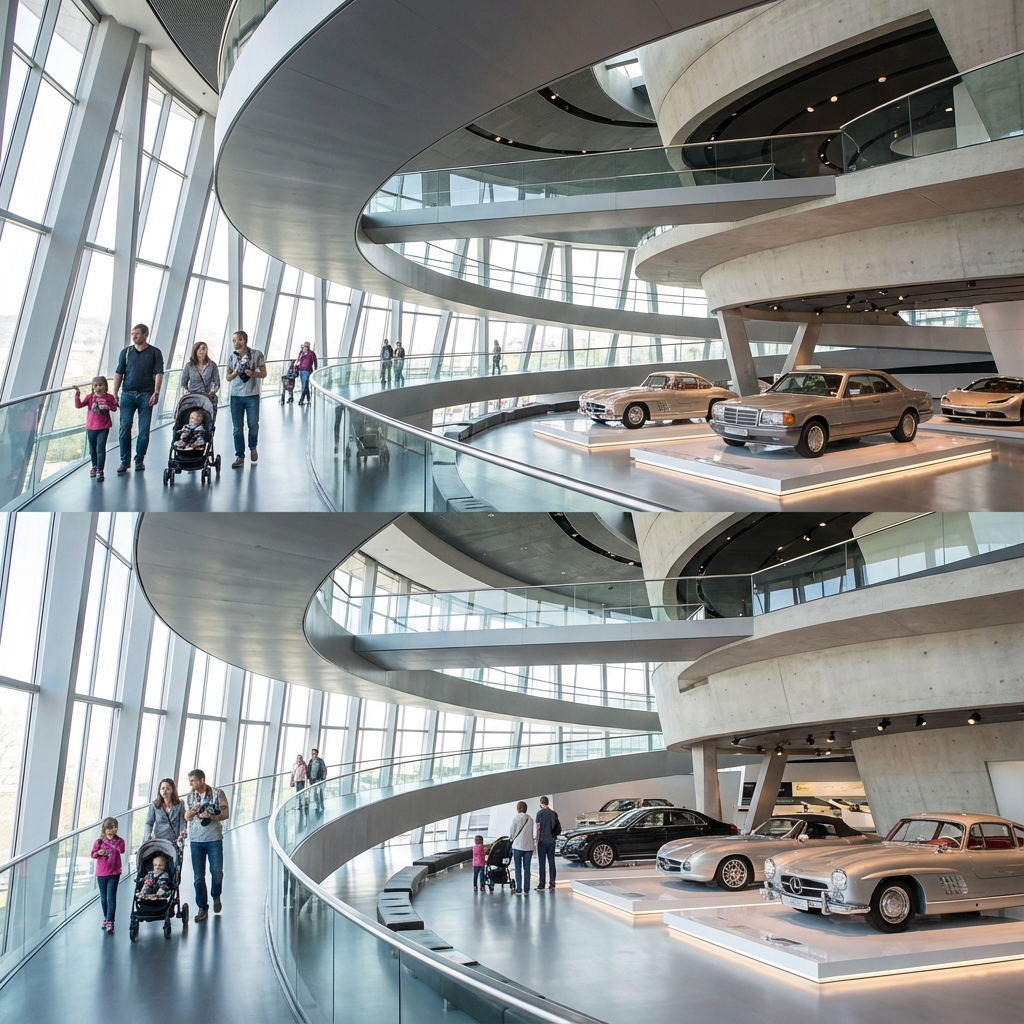 Automobilmuseen in Stuttgart: Mercedes-Benz & Porsche Museum